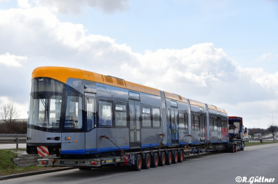 23.03.2021: Ankunft NGT10 1049 in Leipzig 23.03.2021: Ankunft NGT10 1049 in Leipzig