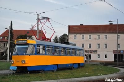 02.01.2016: T4D-M 2116 & NB4 912 nach Hauptuntersuchung auf Linie