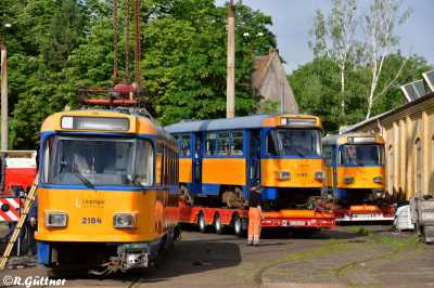 04.06.2024: Verladung und Abtransport von 9 Tatras für die Ukraine