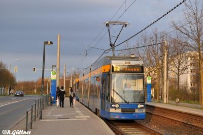 05.04.2016: NGT8 1101 + NB4 928 auf Linie 2 unterwegs