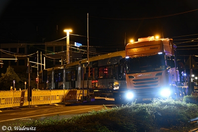 18.08.2020: erschwerliche Ankunft der 1043 18.08.2020: erschwerliche Ankunft der 1043